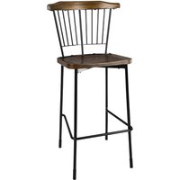 Bolero Scandi High Stools Black (2 pack)