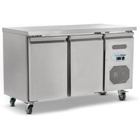 KOLDBOX Double Hinged Door Counter Refrigerator 282L KXRC2