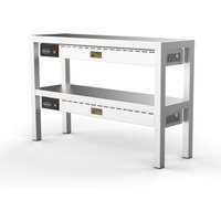 OVERSHELF CERAMIC HEATED 2 LEVEL 1400 8 HEATERS OF 250W