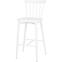 Bolero Windsor Aluminium White High Stools (2 Pack)