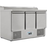 KOLDBOX Koldbox 392L Triple Door Counter With Raised Collar KXCC3-SAL