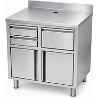 Combisteel Stainless Steel Coffee Worktable - 1000 mm Wide
