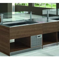 Emainox Self Supreme - 5 X 1/1Gn Refrigerated Display - Fan Blown Dolewell