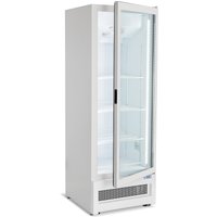 CombiSteel Stainless Steel Glass Door Freezer Ventilated 353 Litre