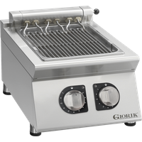Giorik 70 Top GL72TE Electric radiant chargrill with water tray