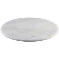 White Marble Platter 33cm Dia