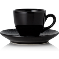 Espresso cup and saucer Night Pack Size 6