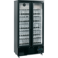 Elstar EM500 Black Glass Door