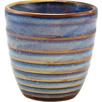 Terra Porcelain Aqua Blue Dip Pot 16cl/ 5.6oz - Pack of 12