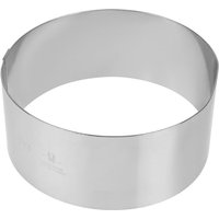 Matfer Bourgeat Stainless Steel Mousse Ring 140 x 60mm