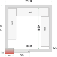 Tefcold CRNF2121 Shelf Kit CRNF2121