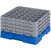 Cambro Camrack Blue 36 Compartments Max Glass Height 238mm