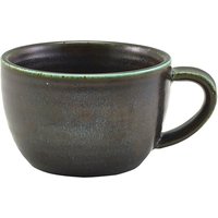 Terra Porcelain Black Coffee Cup 22cl/ 7.75oz - Pack of 6