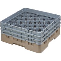 Cambro Camrack Beige 20 Compartments Max Glass Height 156mm