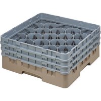 Cambro Camrack Beige 36 Compartments Max Glass Height 273mm