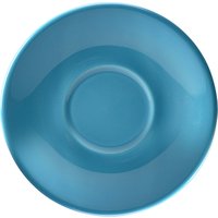 Genware Porcelain Blue Saucer 16cm/ 6.25" - Pack of 6