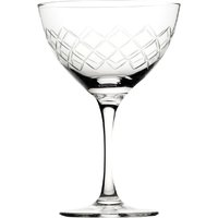 Utopia Raffles Diamond Martini Glasses 190ml (6 Pack)