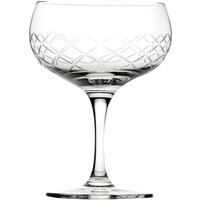 Utopia Raffles Diamond Coupe Glasses 160ml (6 Pack)
