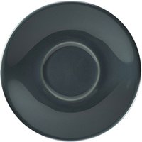 Genware Porcelain Grey Saucer 12cm/ 4.75" - Pack of 6