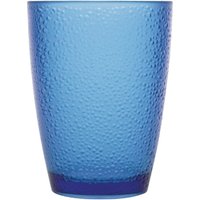 Olympia Kristallon Polycarbonate Tumbler Pebbled Blue 275ml (6 pack)