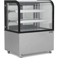 BLIZZARD 91cm Curved Glass Low Height Merchandiser DC270