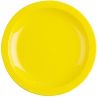 Olympia Kristallon Polypropylene Plates Yellow 174mm (12 pack)