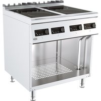 CombiSteel Base 700 Induction Electric Range 4 Plates Freestanding