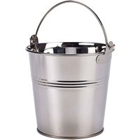 Stainless Steel Serving Bucket 10cm Dia - Pack of 12