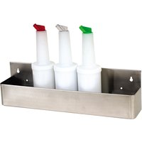 GenWare Stainless Steel 6 Bottle Speed Rail 55cm/22"