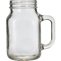 Genware Glass Mason Jar 50cl/ 17.5oz - Pack of 12