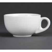 Olympia Whiteware Cappuccino Cups 200ml 7oz (12 Pack)