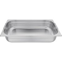 Vogue Stainless Steel 1/1 Gastronorm Tray With Handles 100mm