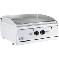 BASE 700 EL. FRY TOP CHROME/GROOVED