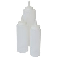 Genware Squeeze Bottle Clear 24oz/ 71cl - Pack of 6