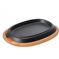 Frying/serving plate
