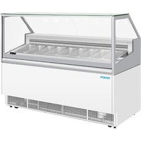 Polar U-Series 9 Pan Gelato Showcase