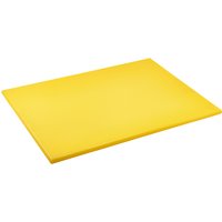 GenWare Yellow High Density Chopping Board 18 x 24 x 0.75"
