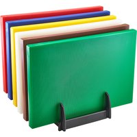 Low Density Chopping Board And Rack Set 18 x 12 x 1"