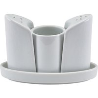 GenWare Porcelain 4 Piece Condiment Set
