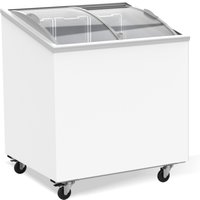 CombiSteel Glass Lid Chest Freezer 198 L