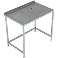 WORKTABLE WITH INTEGRATED DRIP-TRAY 1000X650