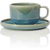 Cup and saucer Myrtle Green Pack Size 6