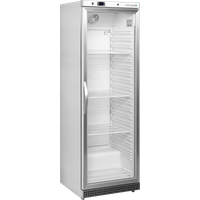 Tefcold UR400SG Stainless Steel Glass Door