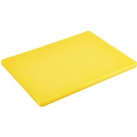 GenWare Yellow High Density Chopping Board 18 x 12 x 0.5"