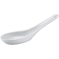 GenWare Porcelain Chinese Spoon - Pack of 12