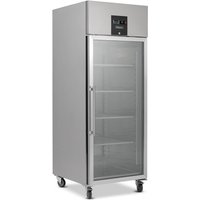 BLIZZARD 650L Upright Single Glass Door Gastronorm Freezer BF1SSCR