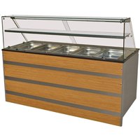 CombiSteel Refrigerated Buffet 5/1 GN Sliding Glass