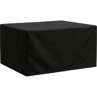 Bolero Rectangular Outdoor Table Cover Black 2000x1000mm