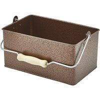 Rectangular Table Caddy 24.5 x 15.5 x 12.5cm Antique Copper