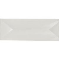 Rene Ozorio White Album Rectangular Trays with Indent 285x100mm (12 Pack)